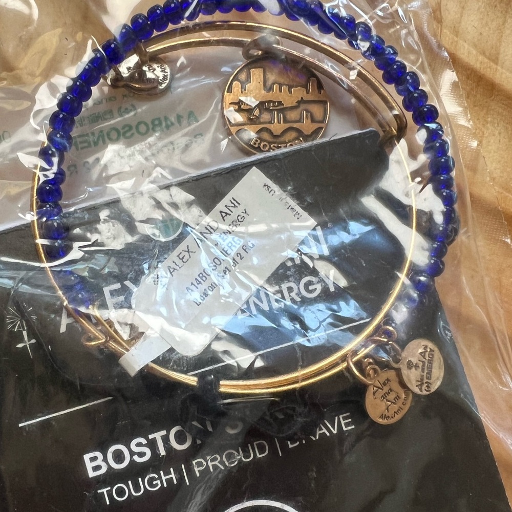 NIB Alex and Ani Limited Edition Boston Strong Bracelet